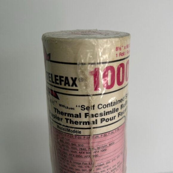Telefax Thermal Facsimile 1000 ECM Ultra Fax Paper 8.5 x 98 ft Roll - Picture 4 of 5
